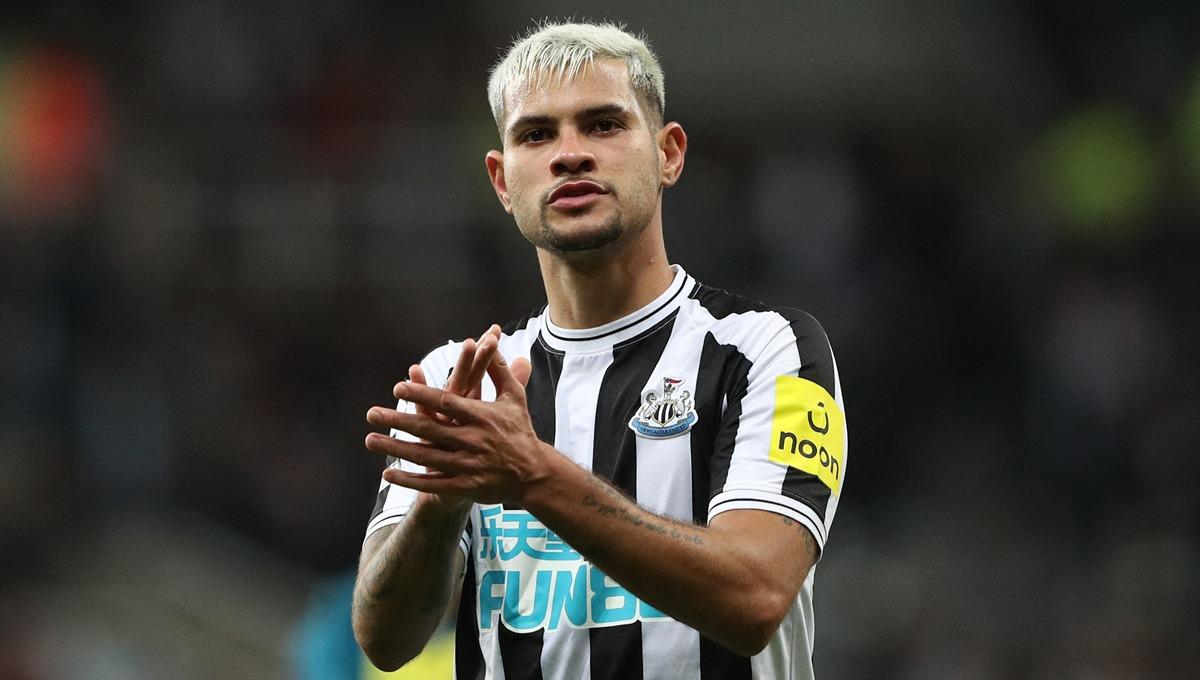 Bruno Guimaraes, pemain Newcastle United. Foto: REUTERS/Scott Heppell