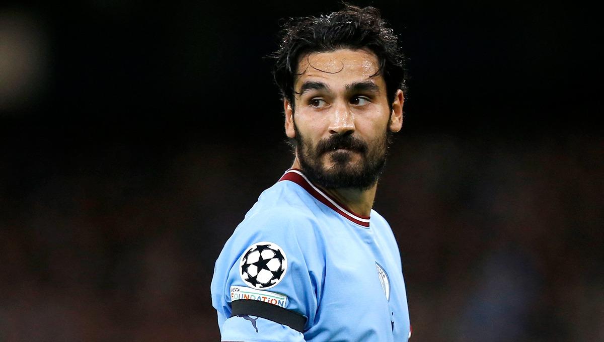 Ilkay Gundogan, pemain Manchester City. Foto: REUTERS/Craig Brough