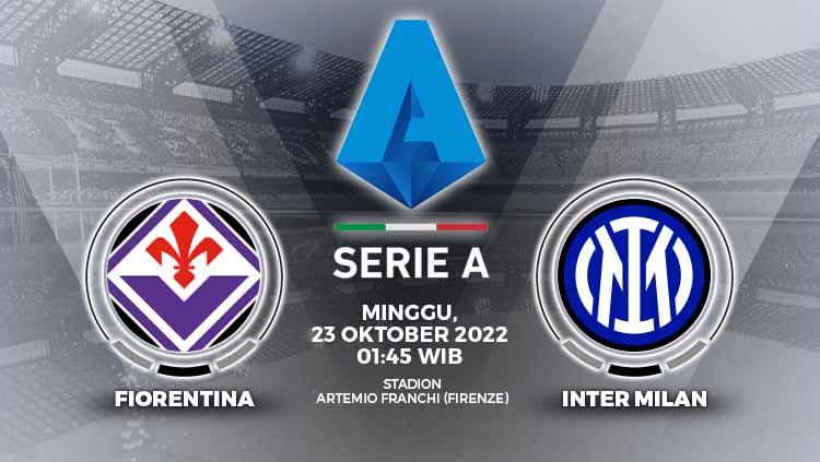 Berikut ini link live streaming pertandingan Liga Italia 2022/23 pekan ke-11, antara Fiorentina melawan skuat besutan Simone Inzaghi, yakni Inter Milan. - INDOSPORT