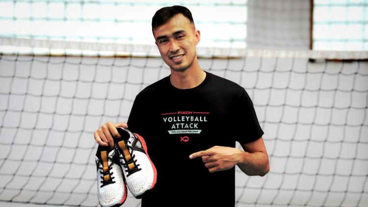 Kapten Timnas Voli Indonesia, Nizar Julfikar, resmi bergabung dengan FIXCH sebagai brand ambassador.