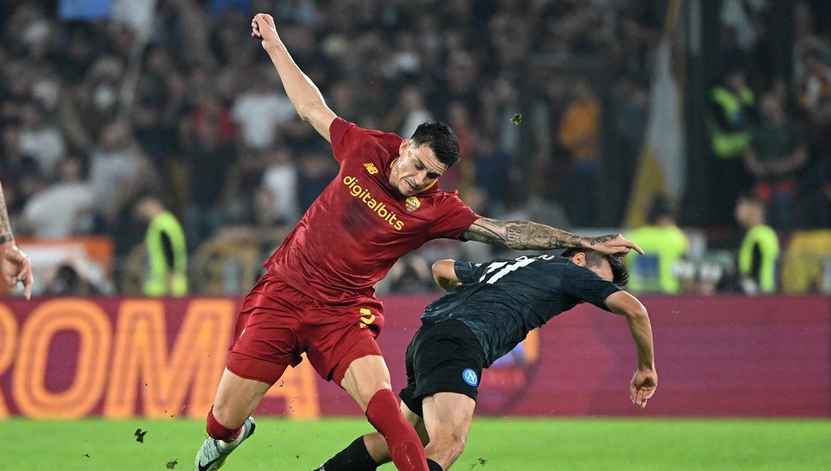 Laga Liga Italia (Serie A) antara Cremonese vs AS Roma sajikan Jose Mourinho yang dikartu merah membuat Giallorossi tumbang.