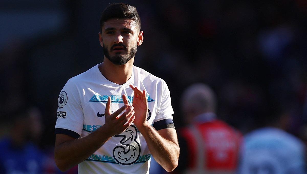 Armando Broja, pemain Chelsea yang bakal dirampok AC Milan.