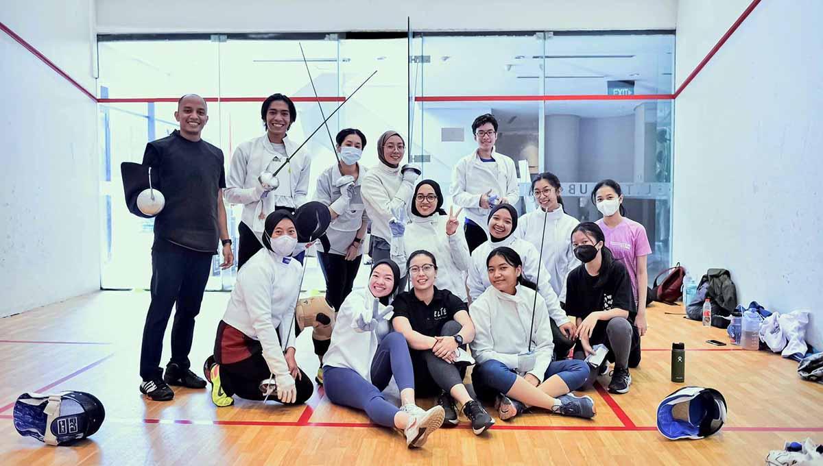 Komunitas Olahraga Anggar, Elite Fencing Indonesia. (Foto: BBG Sportgraphy - Elite Fencing Indonesia)