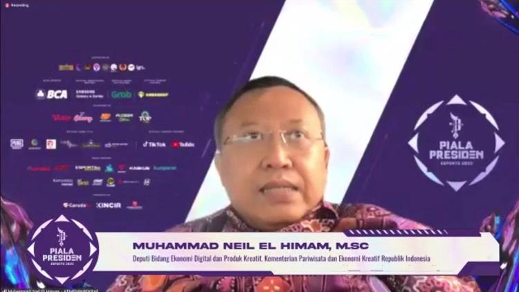 Deputi Bidang Ekonomi Digital dan Produk Kreatif Kemenparekraf RI, Muhammad Neil El Himam.