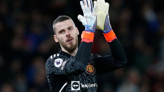 David de Gea, pemain Manchester United. Foto: REUTERS/Craig Brough