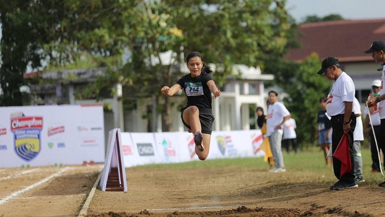 Kompetisi atletik pelajar terbesar Tanah Air, Energen Champion Student Athletics Championships (SAC) Indonesia 2022 menyapa para pelajar di Pulau Kalimantan. - INDOSPORT