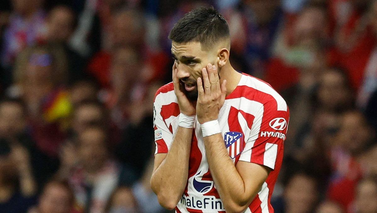 Yannick Carrasco, pemain Atletico Madrid. Foto: REUTERS/Susana Vera