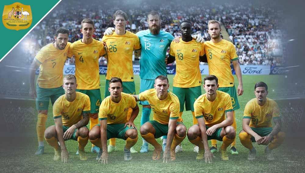 PProfil tim nasional Asutralia di Piala Dunia 2022 yang akan menyajikan serba-serbi The Socceroos, salah satu kandidat kuda hitam di Qatar. (Foto: Instagram@socceroos)