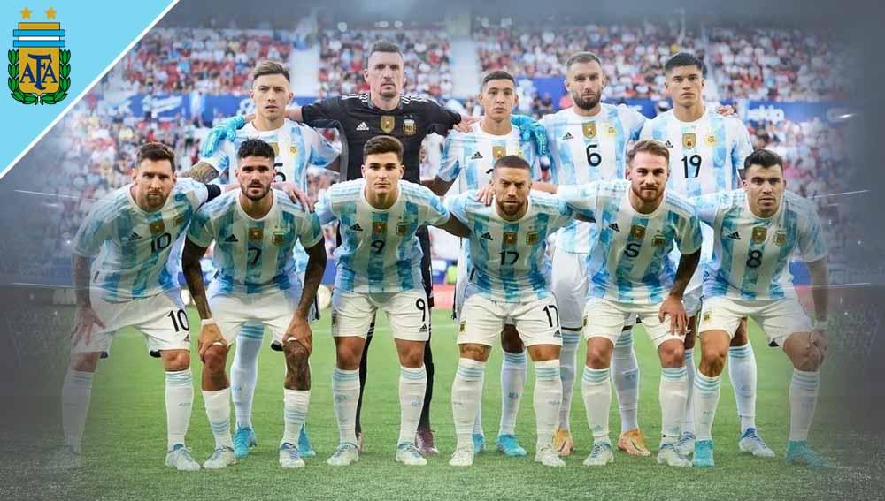 Berikut daftar pemain Timnas Argentina yang bakal mengikuti Piala Dunia 2022, di mana terdapat kejutan dengan adanya Paulo Dybala bersama Lionel Messi. (Foto: Instagram@argentinafootball) - INDOSPORT