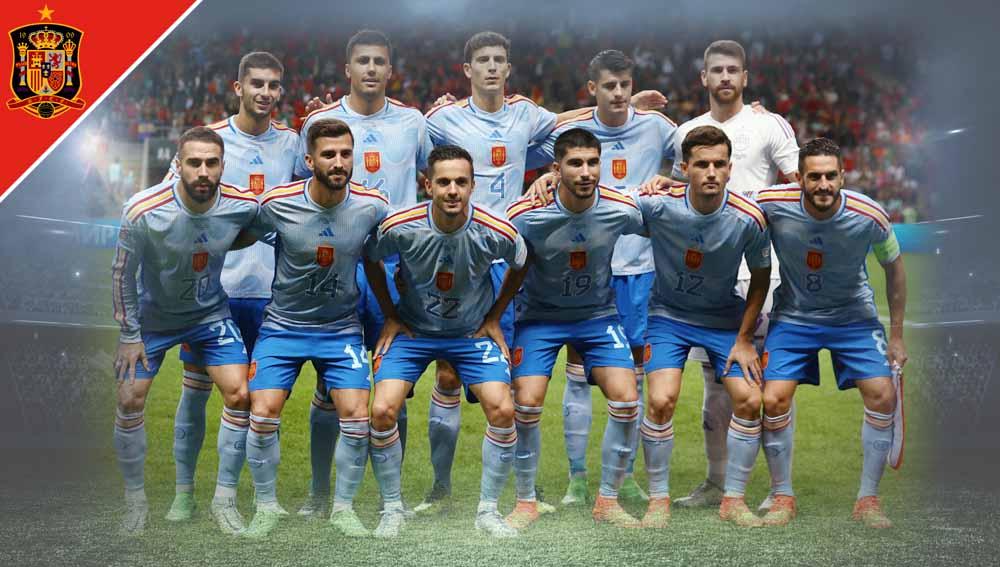 Profil Timnas Spanyol Piala Dunia Qatar 2022. (Foto: REUTERS/Pedro Nunes)