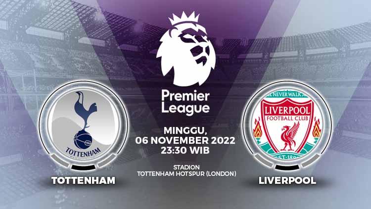Prediksi pertandingan antara Tottenham Hotspur vs Liverpool (Liga Inggris). - INDOSPORT