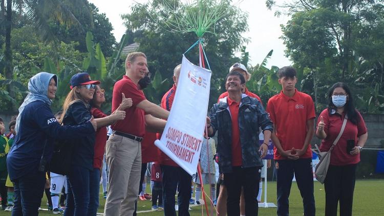 Turnamen sepak bola antar Sekolah Dasar se-Jabodetabek dan Bandung bertajuk Sompo Student Tournament 2022. - INDOSPORT