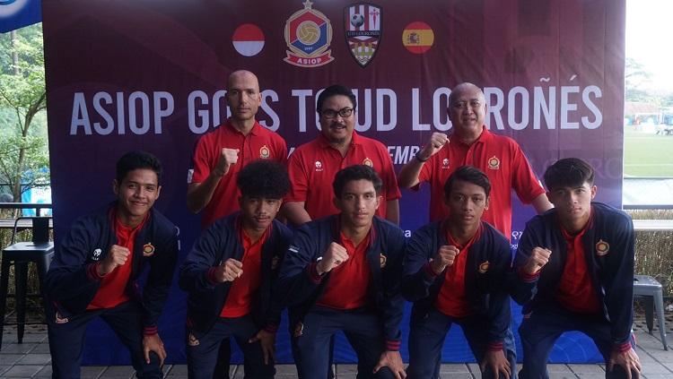 ASIOP segera mengirimkan lima pemain terbaiknya ke klub Liga Spanyol, UD Logrones.