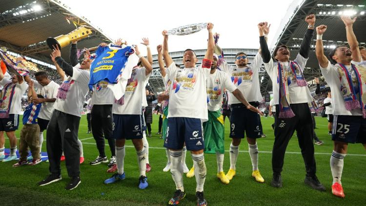 Klub Yokohama F Marinos berhasil menjadi juara Liga Jepang musim 2022.