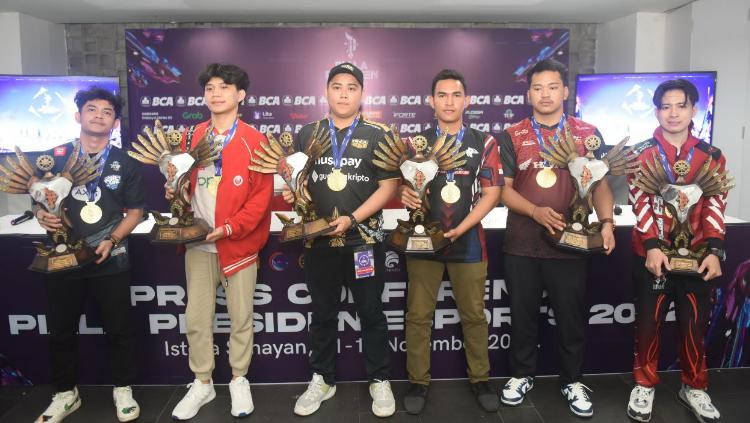 Rangkaian babak main event alias grand final Piala Presiden Esports 2022 telah selesai pada Minggu (13/11/12).