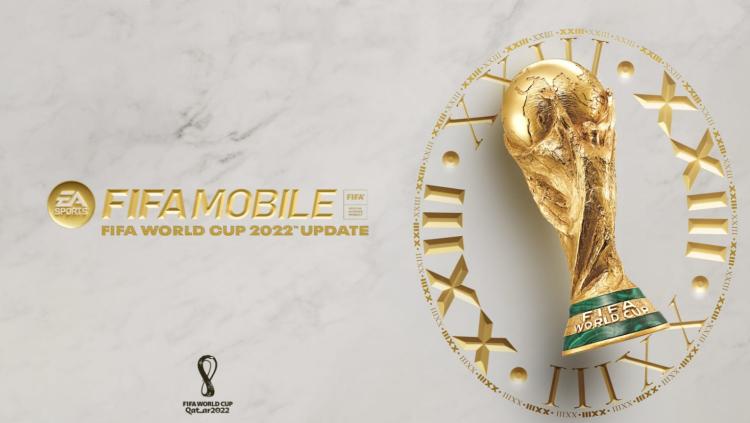 EA Sports resmi merilis Mode FIFA World Cup 2022 dalam game sepak bola FIFA Mobile. - INDOSPORT