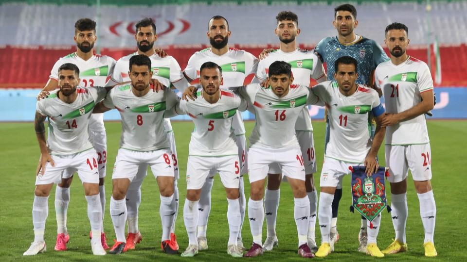 Tim Nasional Iran ketika menjalani pertandingan persahabatan melawan Nikaragua di Azadi Stadium, Teheran. REUTERS/Majid Asgaripour/WANA