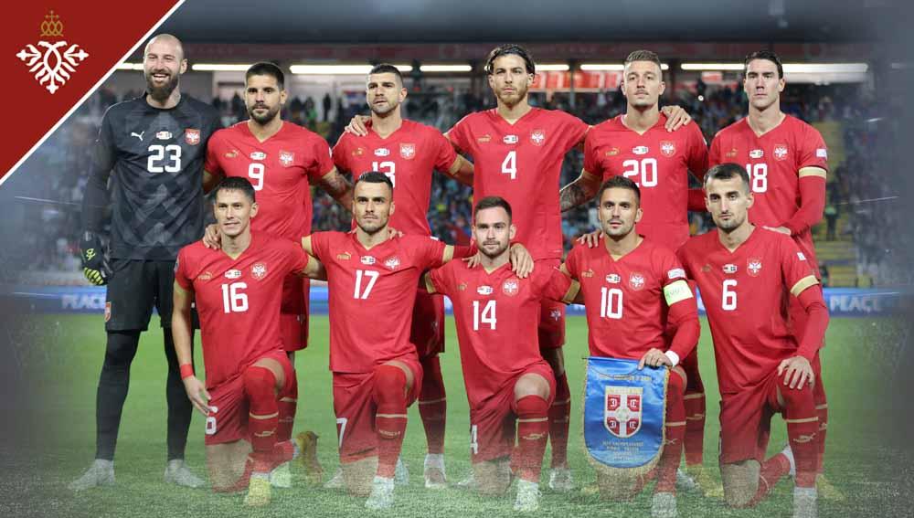 Berikut merupakan profil tim Piala Dunia 2022, Serbia, tim pecahan Yugoslavia yang gahar di depan, keropos di belakang. (Foto: REUTERS/Marko Djurica) - INDOSPORT
