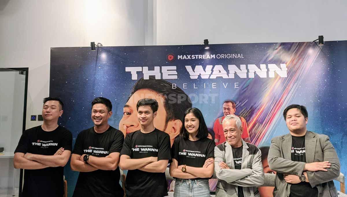 Evos Esports secara resmi meluncurkan film orisinil perdananya bertajuk “The Wannn Believe Movie”, Rabu (16/11/22). (Foto: Ammara Marthiara/INDOSPORT) - INDOSPORT