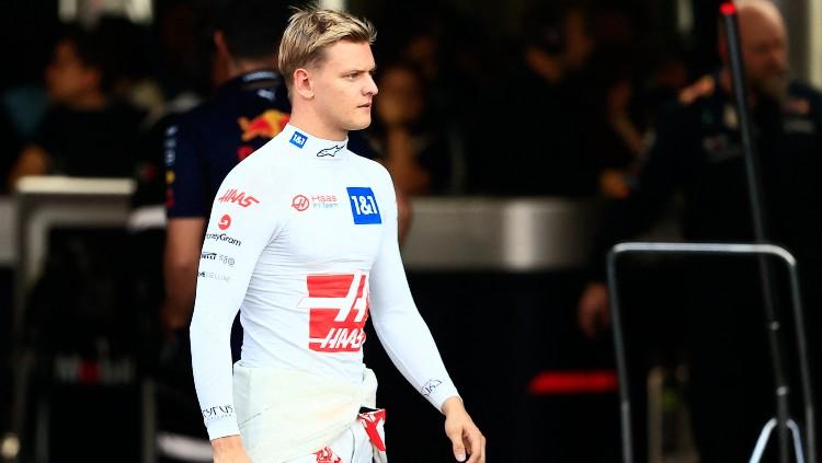 Pembalap Formula 1, Mick Schumacher di GP Meksiko. (Foto: REUTERS/Carlos Perez Gallardo)