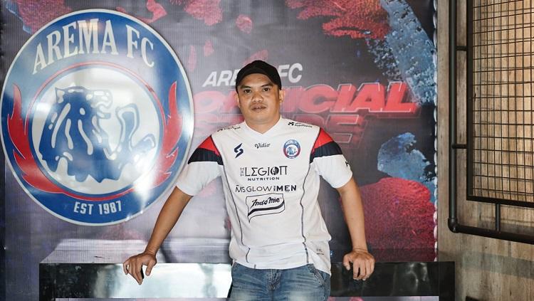 Komisaris PT Arema Aremania Bersatu Berprestasi Indonesia, Tatang Dwi Arifianto. - INDOSPORT