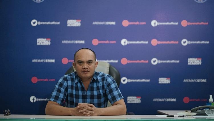 Komisaris PT Arema Aremania Bersatu Berprestasi Indonesia, Tatang Dwi Arifianto.