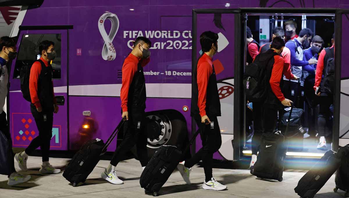 Timnas Korea Selatan, peserta Piala Dunia Qatar 2022. (Foto: REUTERS/Hamad I Mohammed) Copyright: REUTERS/Hamad I Mohammed