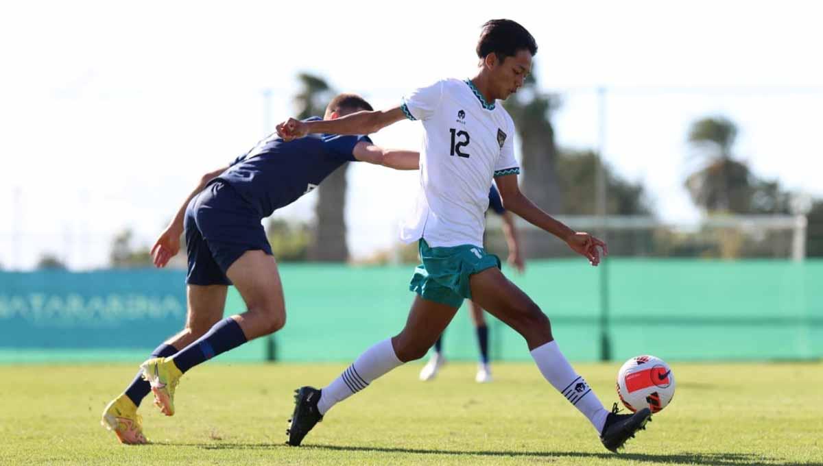 Timnas Indonesia U-20 alami kekalahan telak 0-4 saat jalani laga uji coba kontra klub Eropa, Valerenga, di Marbella Football Center pada Selasa (22/11/22).