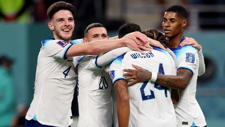 Inggris adalah salah satu negara peserta Piala Dunia 2022 yang lantang menyuarakan ketidakpuasan mereka terhadap sikap Qatar pada kamun LGBT. REUTERS-Lee Smith