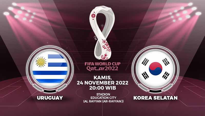 Prediksi pertandingan antara Uruguay vs Korea Selatan (Piala Dunia Qatar 2022). - INDOSPORT