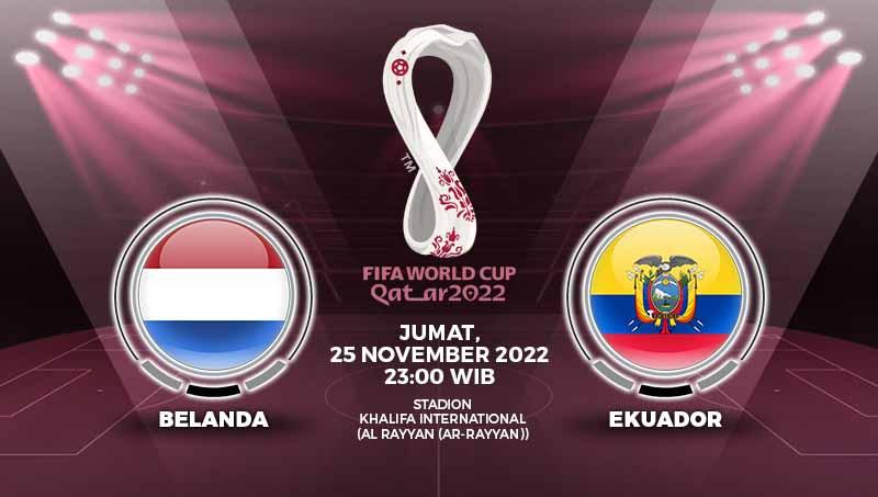 Berikut prediksi Piala Dunia 2022 Belanda vs Ekuador yang jadwalnya akan digelar pada Jumat (25/11/22) malam WIB. - INDOSPORT