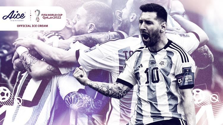 Kemampuan Lionel Messi menggendong Skuad Argentina di Piala Dunia jangan dipungkiri.
