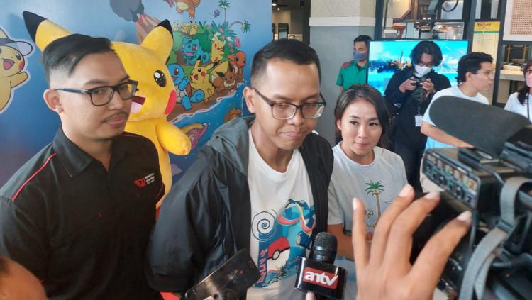Jumpa pers ajang lari keluarga, Pokemon RUN 2022, Kamis (24/11/22) di Jakarta.