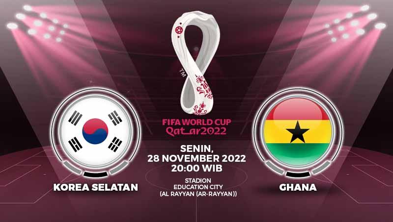 Berikut prediksi Piala Dunia 2022 antara timnas Korea Selatan vs Ghana, Senin (28/11/22) pukul 23.00 WIB, di mana ini akan jadi duel penebusan dosa kedua negara.