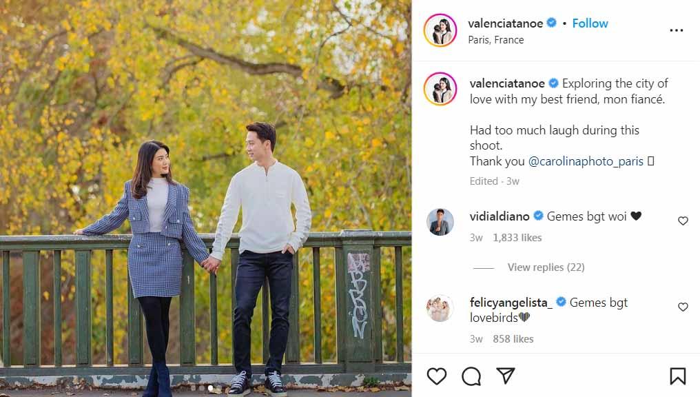 Diberkahi cinta dengan kekasih, membuat para atlet bulutangkis ini memutuskan menikah di tahun 2022. Apakah Kevin Sanjaya-Valencia Tanoe akan segera menyusul?