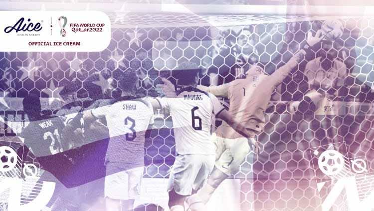 Timnas Inggris, di Piala Dunia Qatar 2022. (Foto: Hendro Hardiyanto/INDOSPORT) - INDOSPORT