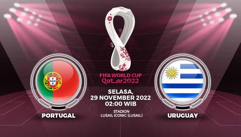 Berikut adalah prediksi pertandingan Piala Dunia 2022 Grup H, yang mempertemukan Portugal vs Uruguay, Selasa (29/11/22) dini hari WIB. - INDOSPORT