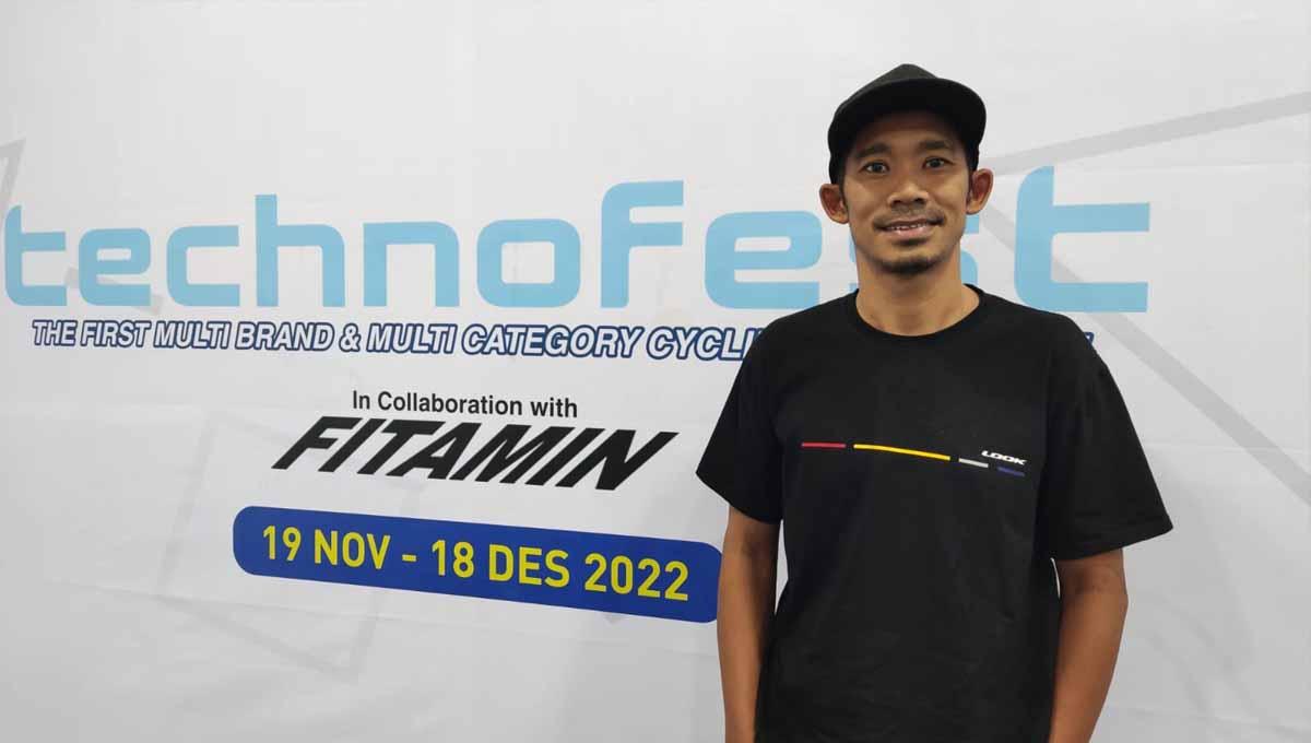 Atlet balap sepeda difabel, Muhammad Fadli. (Foto: Technofest)