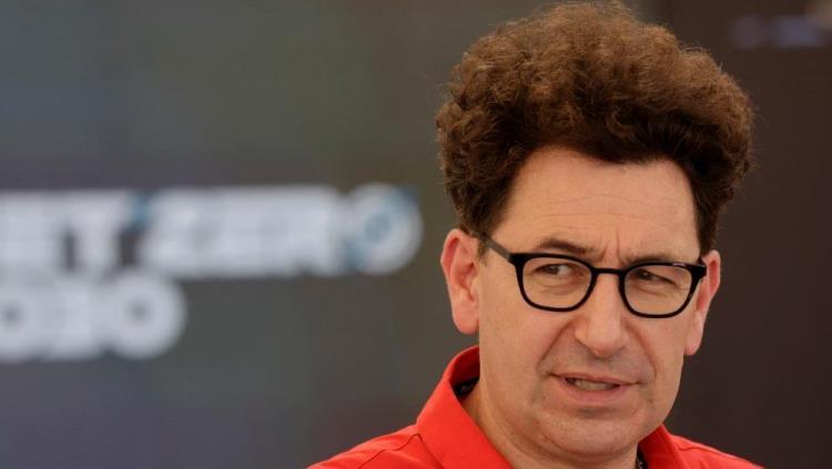 Team principal Ferrari, Mattia Binotto. Foto: REUTERS/Leonhard Foeger/File Photo.