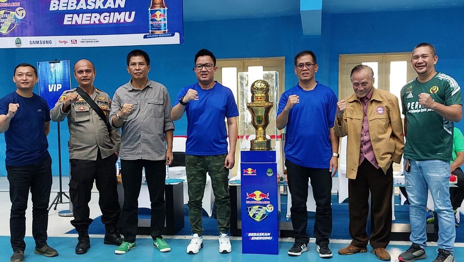 Turnamen Kratingdaeng Volleyball Gubernur Cup 2022 sudah memasuki setengah jalan atau series ketiga.
