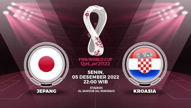 Berikut link live streaming Piala Dunia 2022 babak 16 besar yang akan mempertemukan Jepang vs Kroasia pada, Senin (05/12/22) pukul 22.00 WIB.(Yuhariyanto/INDOSPORT) - INDOSPORT