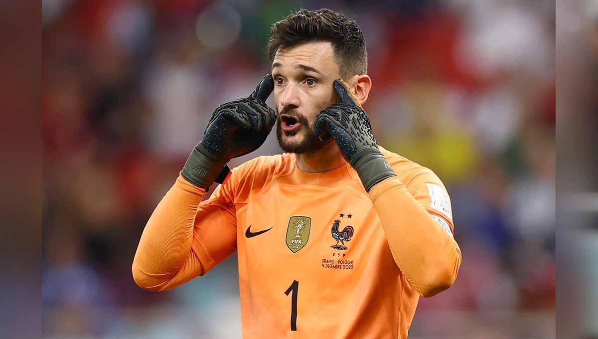 Hugo Lloris memutuskan pensiun dari Timnas Prancis. Foto: REUTERS/Matthew Childs.