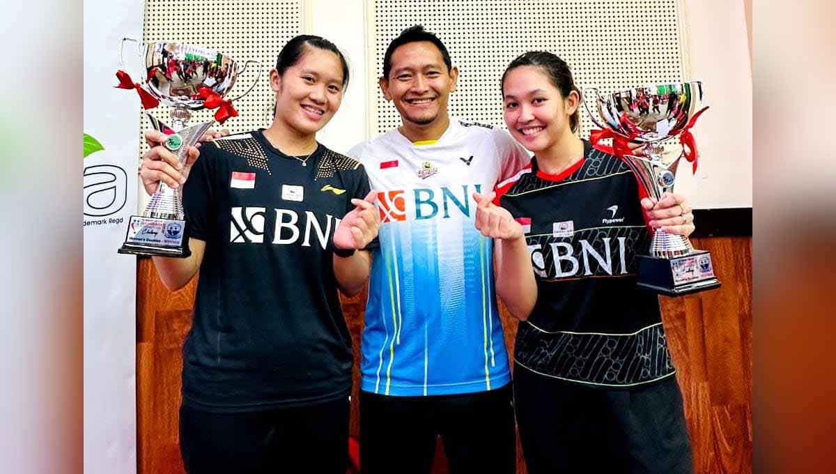 Lanny Tria Mayasari/Ribka Sugiarto juara Bahrain International Challenge 2022. (Foto: PBSI)