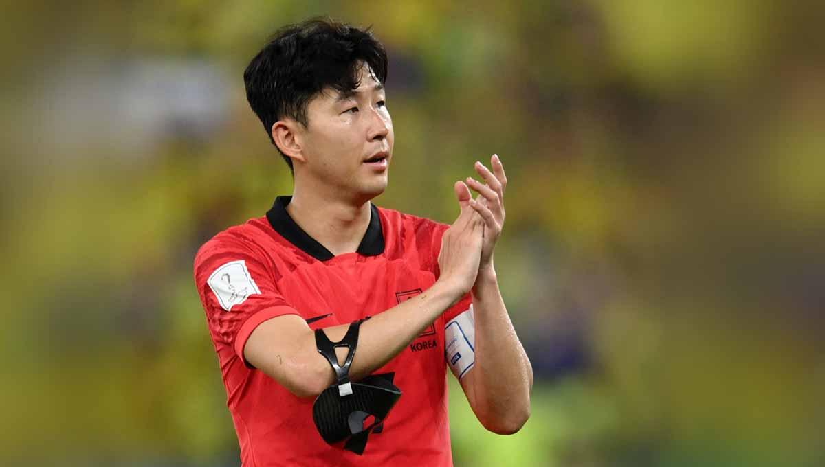 Son Heung-min dari Korea Selatan. (Foto: REUTERS/Annegret Hilse)