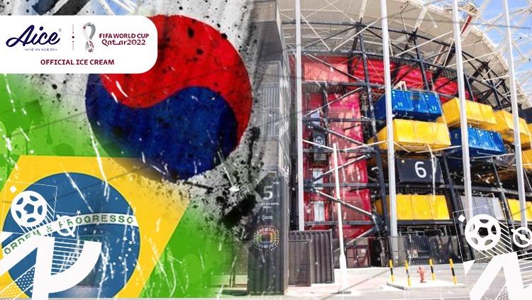 Setelah menghelat pertandingan 16 besar Piala Dunia 2022 antara Brasil vs Korea Selatan, Senin (5/12/22), Stadion 974 langsung dibongkar.