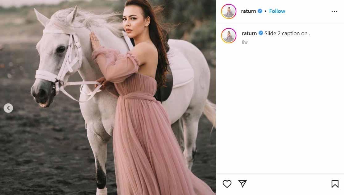 Ratu Rizky Nabila, mantan istri Alfath Fathier. (Foto: Instagram@raturn)