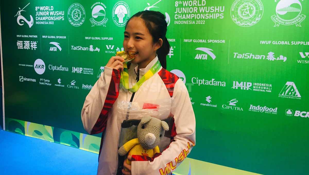 Atlet wushu Indonesia, Kyle Suyoto Kwok.