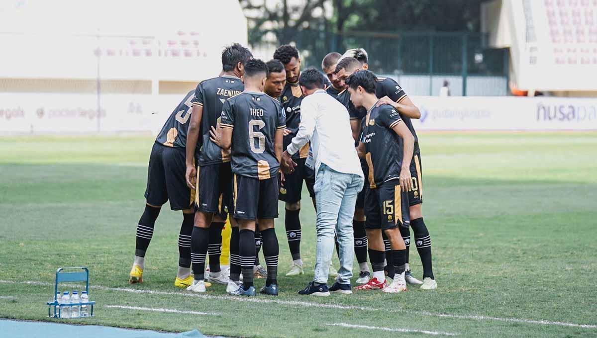 Pelatih Dewa United, Nilmaizar, memastikan anak asuhnya sudah siap untuk menghadapi Persik Kediri pada pertandingan pekan 15 Liga 1 2022-2023. (Foto: Dewa United)