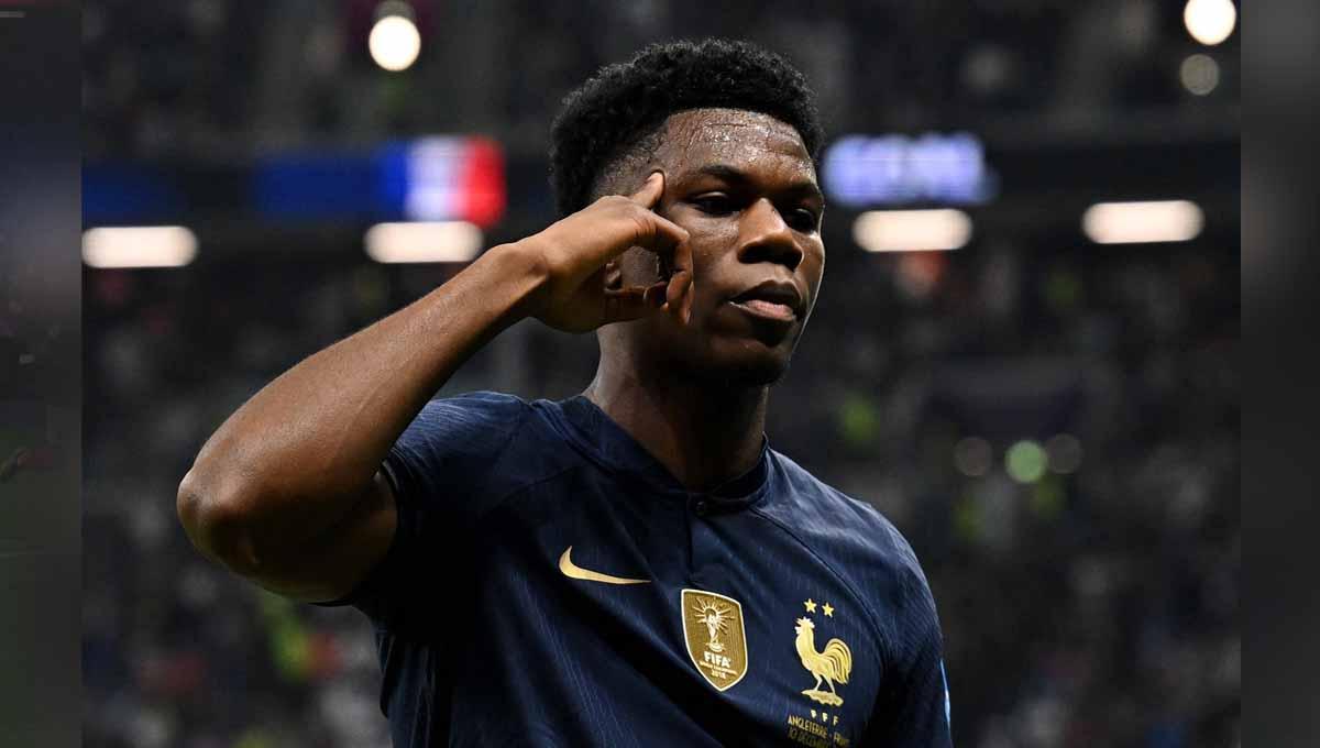 Rumor bursa transfer raksasa Liga Inggris, Liverpool, pada Rabu (01/11/23), ide gila gaet Aurelien Tchouameni dam dekati bintang Inter Milan. (Foto: REUTERS/Dylan Martinez)