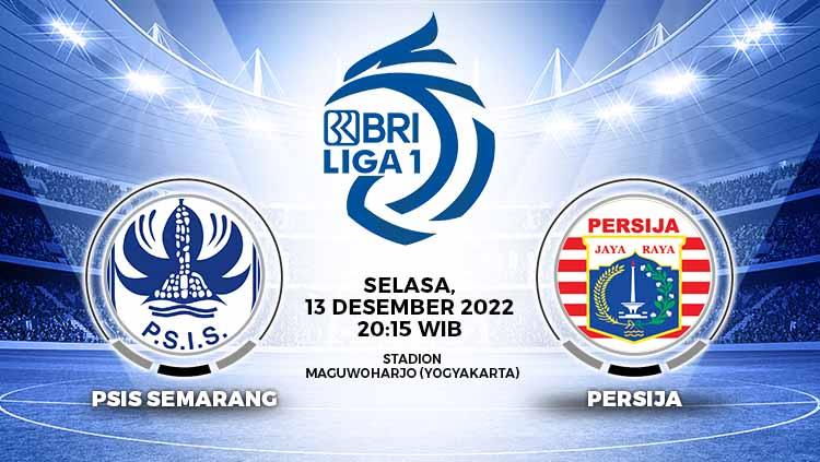PSIS Semarang akan bertemu Persija Jakarta pada laga pekan ke-14 Liga 1 di Stadion Maguwoharjo, Sleman, Selasa (13/12/22) malam. - INDOSPORT